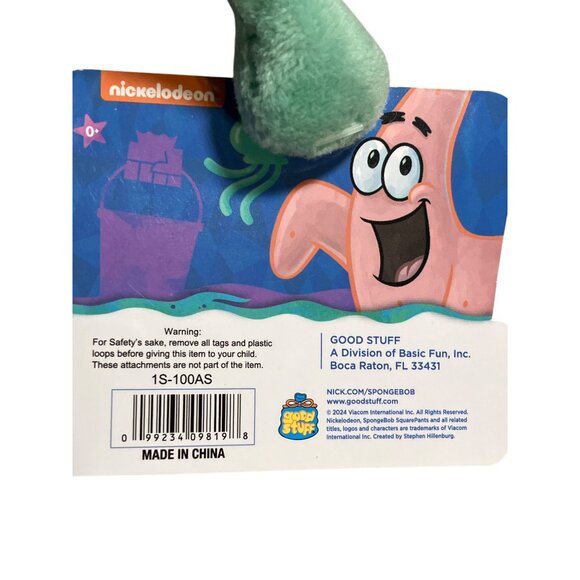 Nickelodeon SpongeBob SquarePants Plankton Plush Toy - Picture 11 of 13